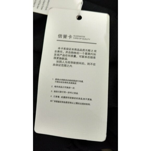 Semi Formal Black Dress M Medium Dark Feminine Frilly Floral Design - Picture 11 of 11